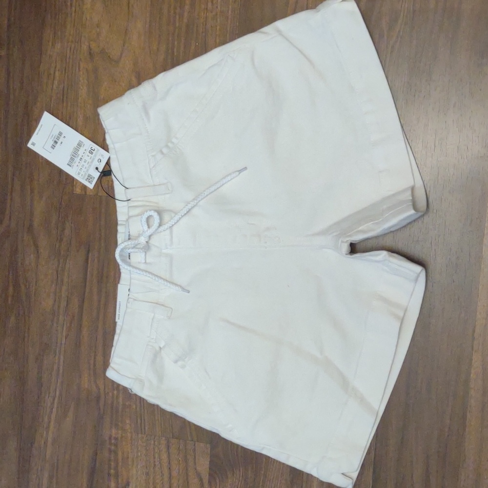 Zara White Women's Jean Shorts